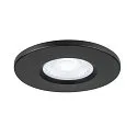 SLV Dæksel UNIVERSAL DOWNLIGHT IP65 rund, stiv, lukket, lufttæt, sort