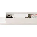 SLV Væglampe ONE LINEAR 70 - PHASE up / down, CCT Switch IP44, hvid dæmpbar