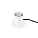 Bordlampe VARYT rund, uden skærm E14, hvid dæmpbar