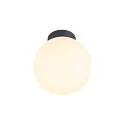 Loftlampe SUN 20 rund E27 IP20, sort dæmpbar
