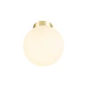 Loftlampe SUN 20 rund E27 IP20, guld dæmpbar