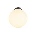 Loftlampe SUN 30 rund E27 IP20, sort dæmpbar