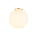 Loftlampe SUN 30 rund E27 IP20, guld dæmpbar