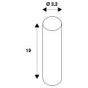 Segula Glødepære TUBE SOFT SPIRAL - PHASE klar E27 6W 570lm 2200K 330° CRI 90-100 dæmpbar