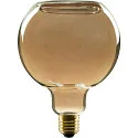 Segula Glødepære FLOATING GLOBE 125 - SMOKEY BLACK- PHASE G125 mat E27 6W 220lm 1900K 330° dæmpbar