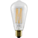 Segula filament lamp RUSIKA SOFT CAGE - PHASE ST64 clear E27 6W 2222K 330° dimmable