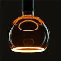 LED lyskilde FLOATING GLOBE 150 - SMOKEY BLACK- PHASE G150 mat E27 6W 260lm 1900K 330° dæmpbar