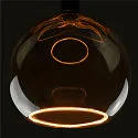 LED lyskilde FLOATING GLOBE 300 - SMOKEY BLACK- PHASE mat E27 8W 350lm 1900K 330° dæmpbar