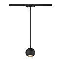 1-faset pendul LIGHT EYE® 90 GU10 IP20, sort dæmpbar