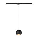 SLV 1-faset pendul LIGHT EYE® 90 GU10 IP20, sort dæmpbar