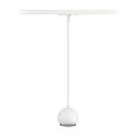 SLV 1-faset pendul LIGHT EYE® 90 GU10 IP20, hvid dæmpbar