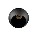SLV 3-faset pendul LIGHT EYE® 90 down, balleformet GU10 IP20, sort mat dæmpbar