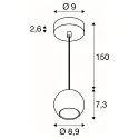 Pendel LIGHT EYE® 90 GU10 IP20
