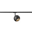 1-faset spot LIGHT EYE® 150 svingbar, drejelig GU10 IP20, sort dæmpbar