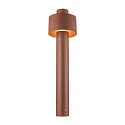 Udendørs stativlampe PHOTONI CYL POLE 75 cylindrisk, slagfast E27 IP65, rust dæmpbar