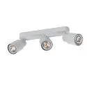 SLV Væg- og Loftlampe PURI 2.0 - TUBE 3-flammer, lang GU10 IP20, grå dæmpbar