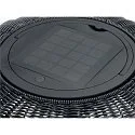 SLV solar floor lamp ADEGAN IP65, black dimmable