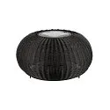 SLV Solar gulvlampe ADEGAN FLAT IP65, sort dæmpbar