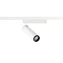 SLV 1-phase spot GRIP! M PHASE swivelling, for VDU workstation IP20, white dimmable