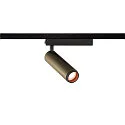 SLV 1-faset spot GRIP! M PHASE DTW svingbar, til VDU-arbejdsstation, Dim-To-Warm IP20, bronze dæmpbar