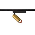 SLV 1-faset spot GRIP! M PHASE DTW svingbar, til VDU-arbejdsstation, Dim-To-Warm IP20, guld dæmpbar