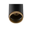 3-faset spot GRIP! L GU10 cylindrisk, justerbar GU10 IP20, sort dæmpbar