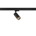 3-faset spot GRIP! L GU10 cylindrisk, justerbar GU10 IP20, sort dæmpbar