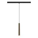 SLV Pendel GRIP! S 48V DALI DTW til VDU-arbejdsstation, DALI styrbar, Dim-To-Warm IP20, bronze, mat dæmpbar
