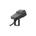 SLV gorund spike luminaire SYNA WIDE square, tiltable IP65, black 