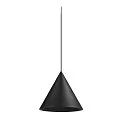 SLV Pendel MAGICO 38 E27 IP20, sort mat dæmpbar