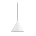 SLV Pendel MAGICO 38 E27 IP20, hvid mat dæmpbar