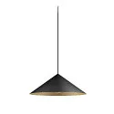 SLV Pendel MAGICO 55 E27 IP20, sort mat dæmpbar