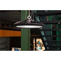 SLV Spot på hallen HIGHBAY C 400 ON-OFF omskiftelig, multipower IP65, sort mat 