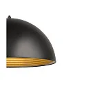 SLV 1-faset pendul FORCHINI M 40 TRACK E27 IP20, sort dæmpbar