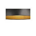 SLV 1-faset pendul FORCHINI M 40 TRACK E27 IP20, sort dæmpbar