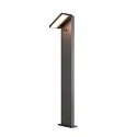 Solar pælelys ABRIDOR POLE 100 HYBRID drejelig, med sensor, CCT Switch IP65, antracit, mat 
