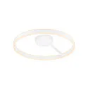 Væg- og Loftlampe ONE PHASE Ø60CM up / down, CCT Switch, ringform IP20, hvid mat dæmpbar