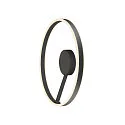 SLV Væg- og Loftlampe ONE PHASE Ø 60CM up / down, CCT Switch, ringform IP20, sort mat dæmpbar