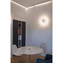 SLV Væg- og Loftlampe ONE DALI Ø40CM up / down, DALI styrbar, CCT Switch, ringform IP20, hvid dæmpbar