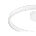 SLV wall and ceiling luminaire ONE DALI Ø60CM up / down, DALI controllable, CCT Switch, ring shape IP20, white dimmable