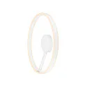 SLV wall and ceiling luminaire ONE DALI Ø60CM up / down, DALI controllable, CCT Switch, ring shape IP20, white dimmable