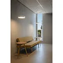 SLV Væg- og Loftlampe DECONA PHASE rund, CCT Switch IP44, guld, hvid dæmpbar
