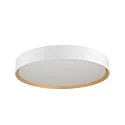 SLV Væg- og Loftlampe DECONA PHASE rund, CCT Switch IP44, guld, hvid dæmpbar
