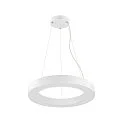 SLV Pendel MEDO® RING 60 DALI til VDU-arbejdsstation, DALI styrbar, CCT Switch IP20, hvid dæmpbar