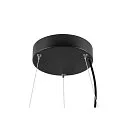 SLV Pendel MEDO® RING 60 PHASE til VDU-arbejdsstation, CCT Switch IP20, sort dæmpbar