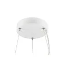 SLV Pendel MEDO® RING 60 PHASE til VDU-arbejdsstation, CCT Switch IP20, hvid dæmpbar
