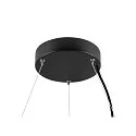 SLV Pendel MEDO® RING 90 PHASE til VDU-arbejdsstation, CCT Switch IP20, sort dæmpbar