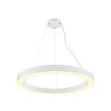 Pendel MEDO® RING 90 PHASE til VDU-arbejdsstation, CCT Switch IP20, hvid dæmpbar