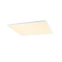 Loftlampe PANEL C 600 ON-OFF CCT Switch, UGR < 19, omskiftelig IP54 / IP20, hvid, lakeret 