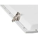 SLV ceiling luminaire PANEL C 625 ON-OFF CCT Switch, UGR < 19, switchable IP54 / IP20, white, lacquered 